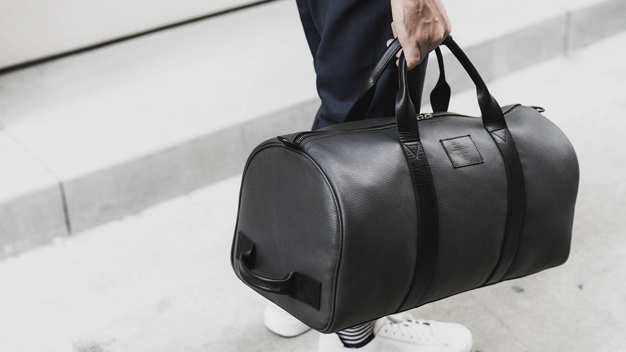 Killspencer Black Leather Duffle 1