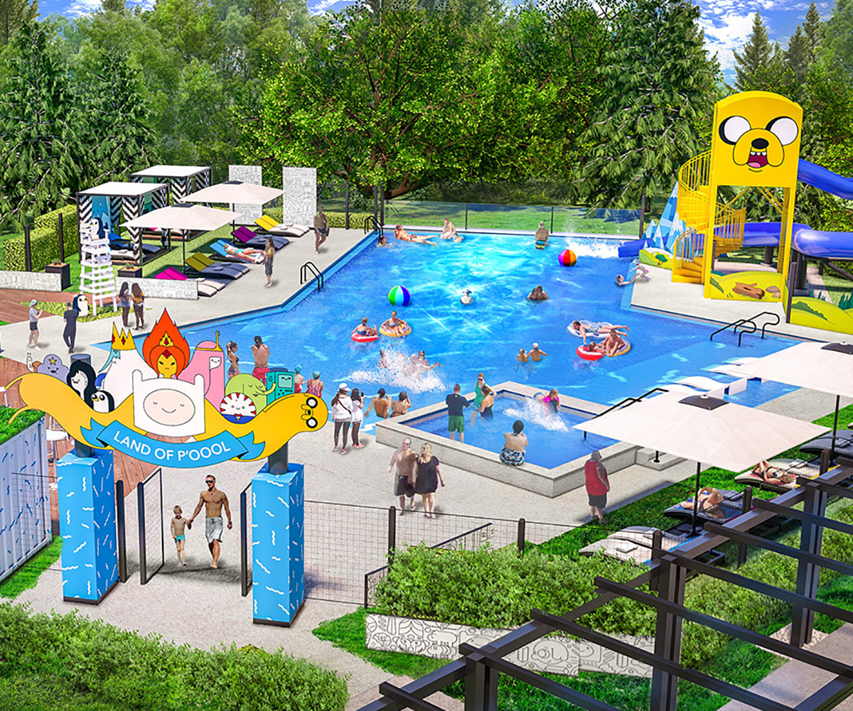 Cartoon Network Hotel Outdoor Pool
