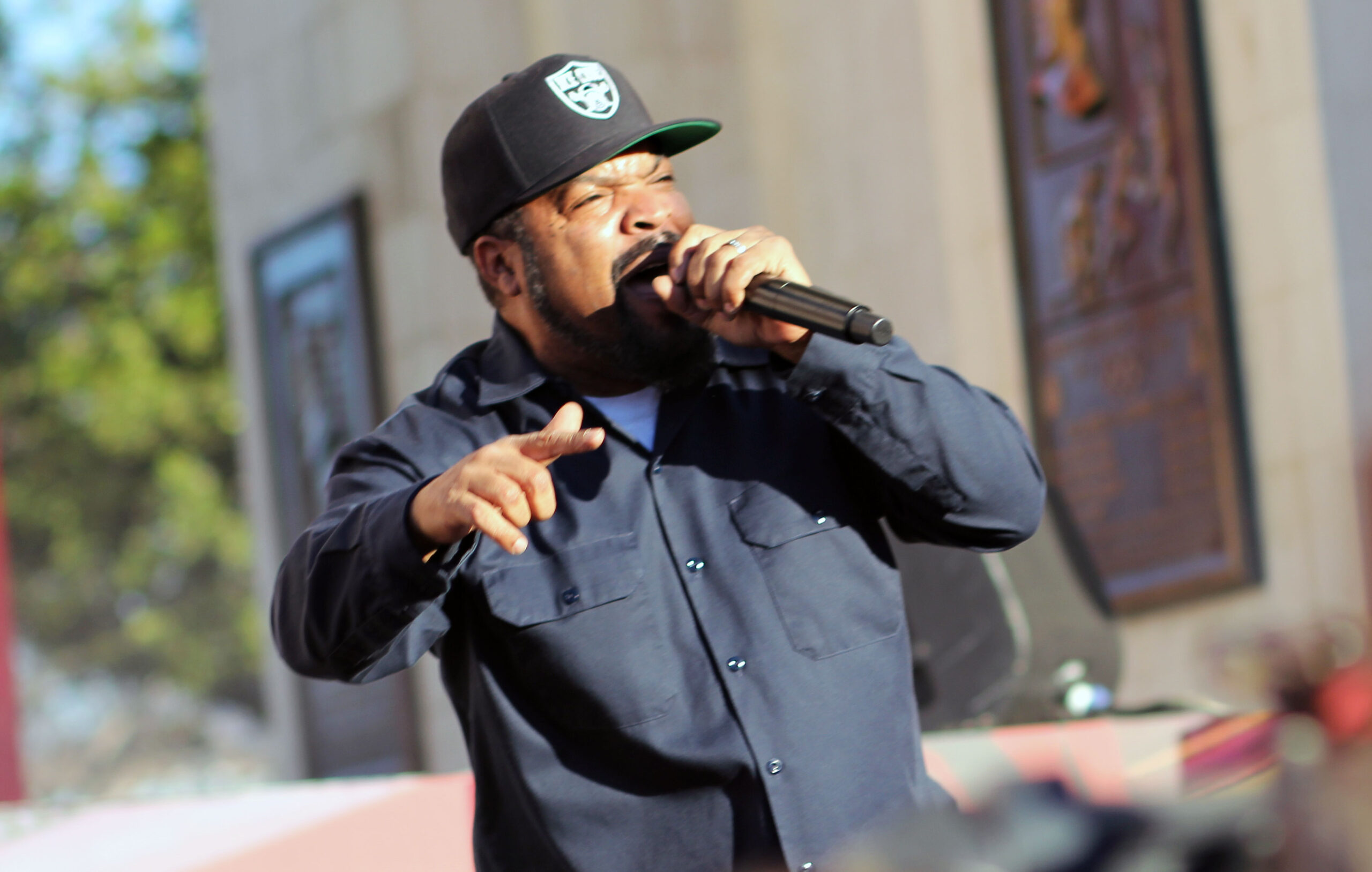 Nascar Clash Los Angeles Coliseum Ice Cube