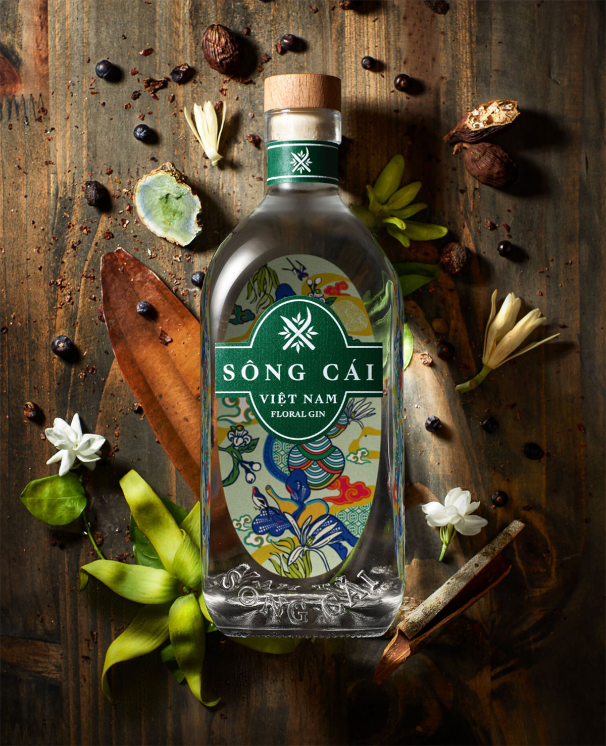 Song Cai Distillery Floral Gin.