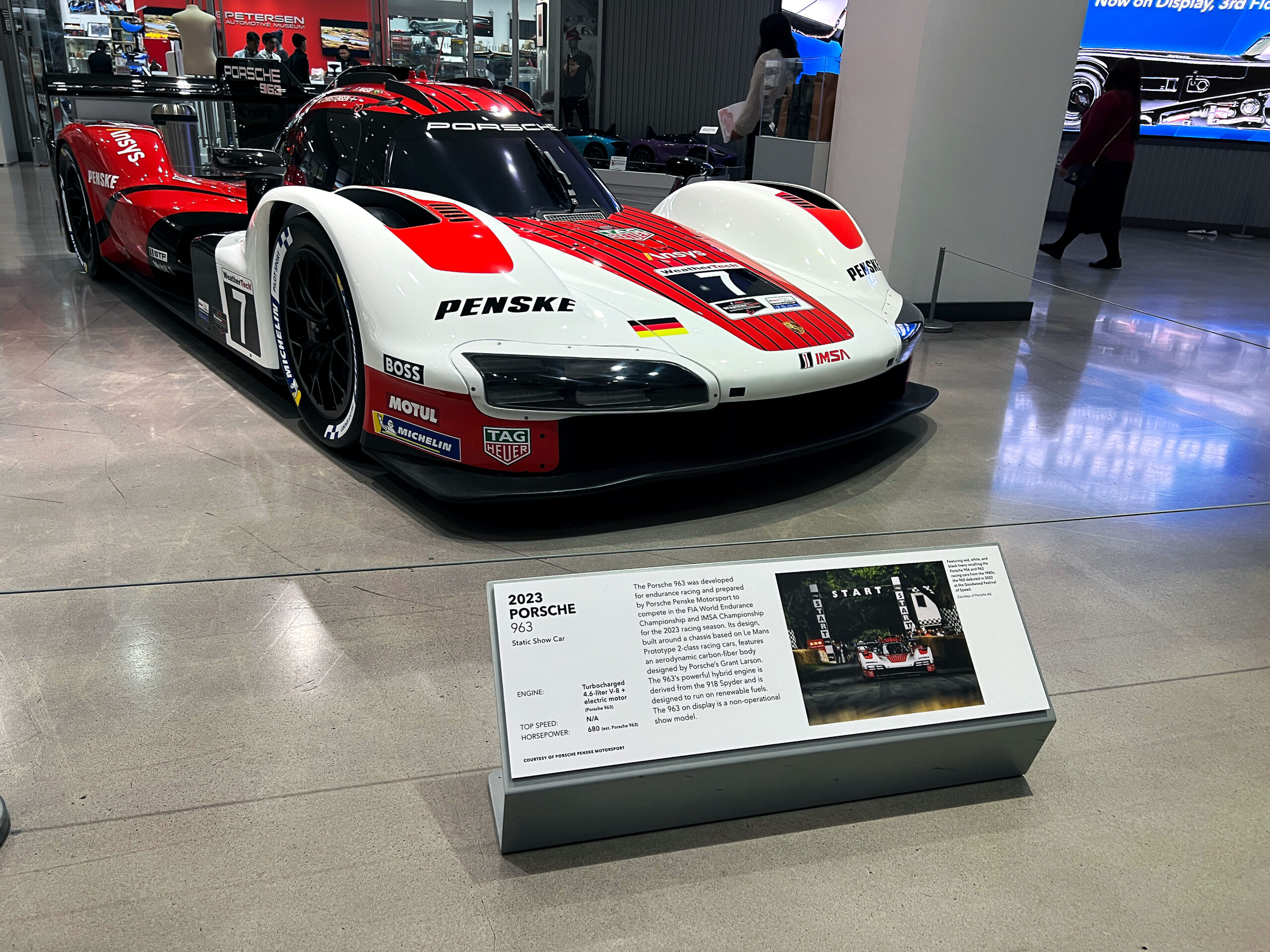 Porsche History Car Exhibit 5